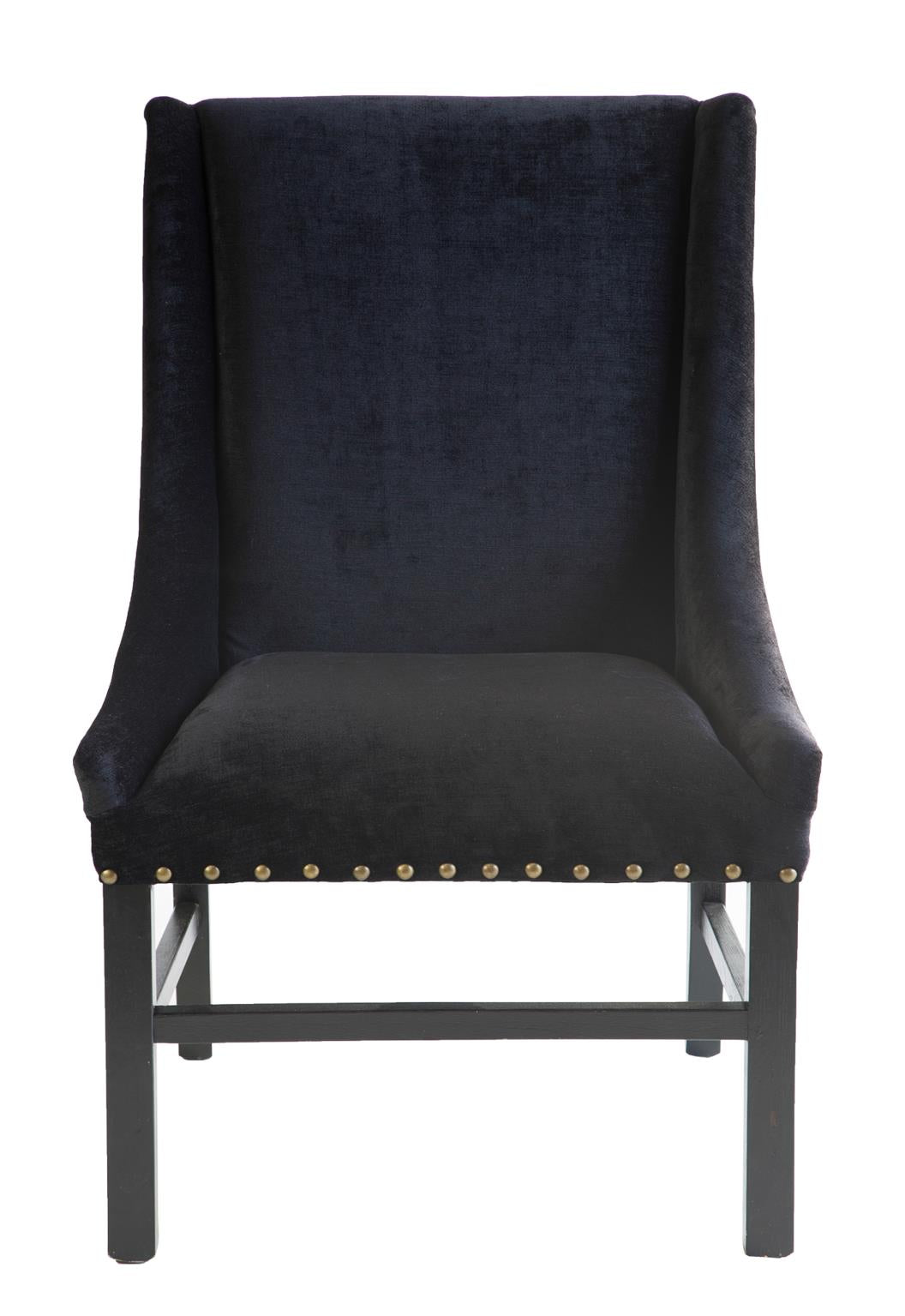 Josh Arm Chair in Vintage Black - Charmed House Interiors (Kansas City, MO)