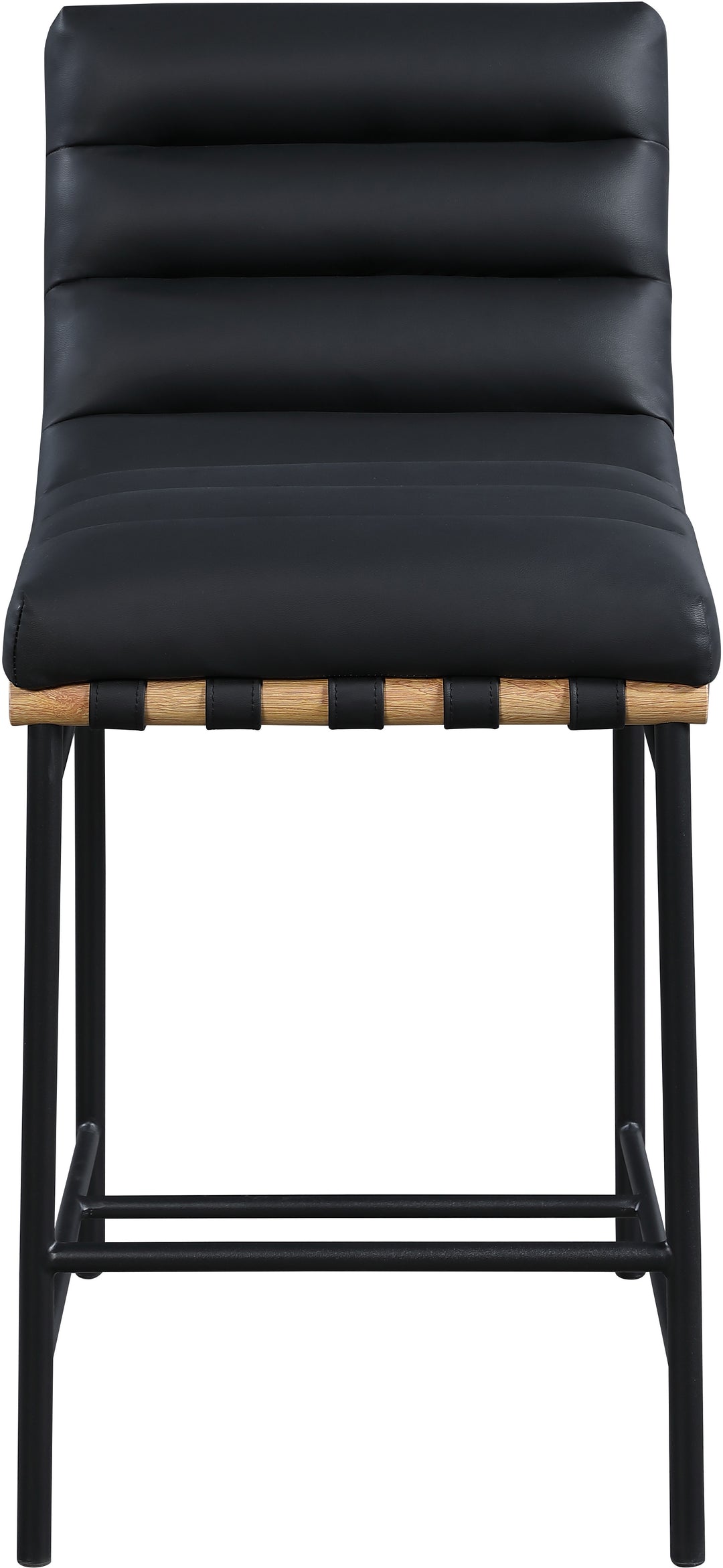 Burke Black Counter Stool - Charmed House Interiors (Kansas City, MO)