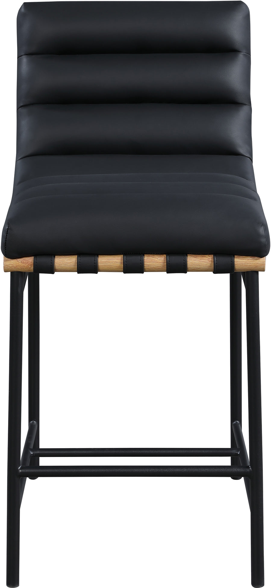 Burke Black Counter Stool - Charmed House Interiors (Kansas City, MO)