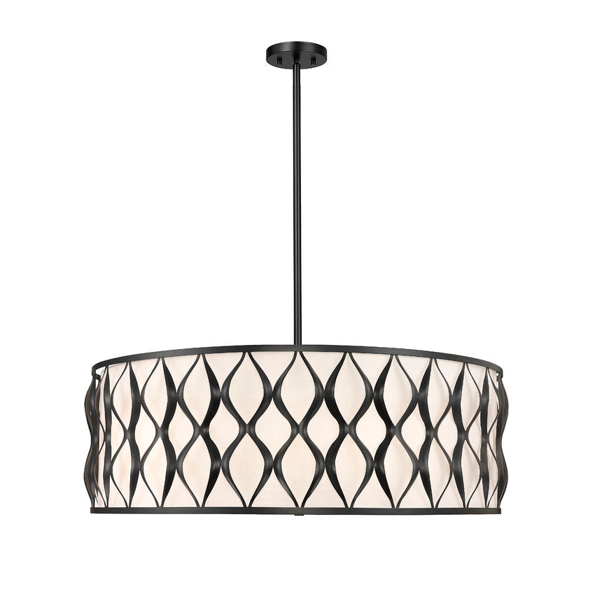 Harden Gold 10 Lt Chandelier - Charmed House Interiors (Kansas City, MO)
