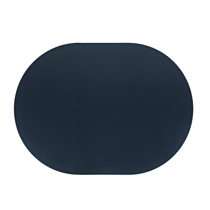 Westport Navy Round to Oval Dining Table - Charmed House Interiors (Kansas City, MO)