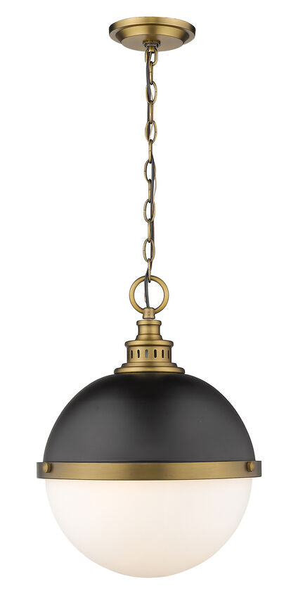 Peyton Black Bronze Pendent - Charmed House Interiors (Kansas City, MO)