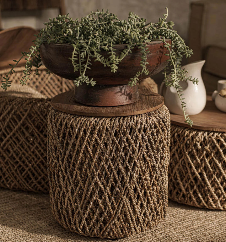 D-Bodhi Large Woven Side Table