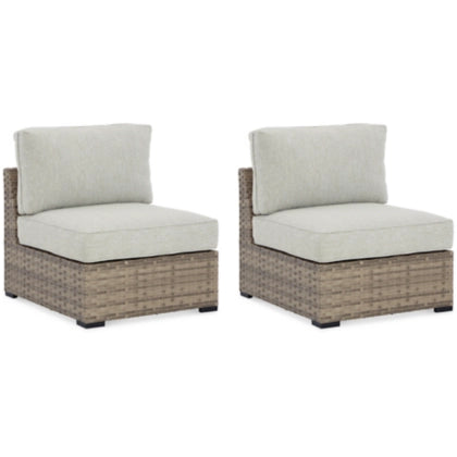 Cambridge Outdoor Armless Chairs - Set/2