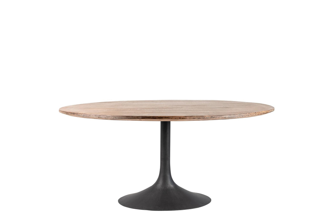 Ida Oval Table in Antique Natural - Charmed House Interiors (Kansas City, MO)