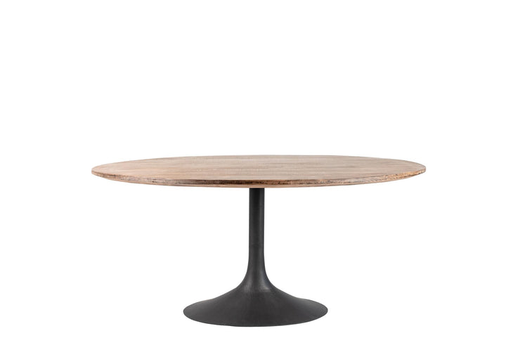 Ida Oval Table in Antique Natural - Charmed House Interiors (Kansas City, MO)