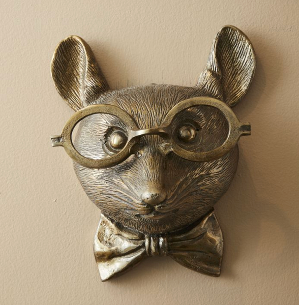 "Louie" Mouse Wall Mount