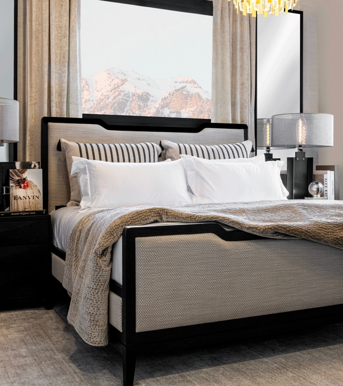 Graham Upholstered Bed - Charmed House Interiors (Kansas City, MO)