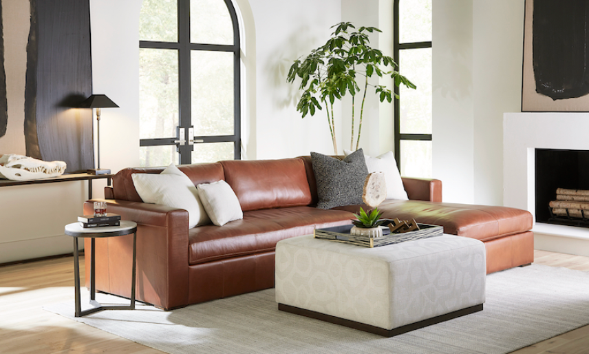 Kenya Ottoman - Charmed House Interiors (Kansas City, MO)
