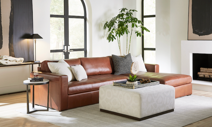 Kenya Ottoman - Charmed House Interiors (Kansas City, MO)
