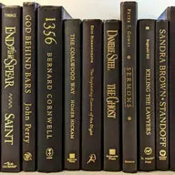 Black Book with Gold Title - Various Books Available
