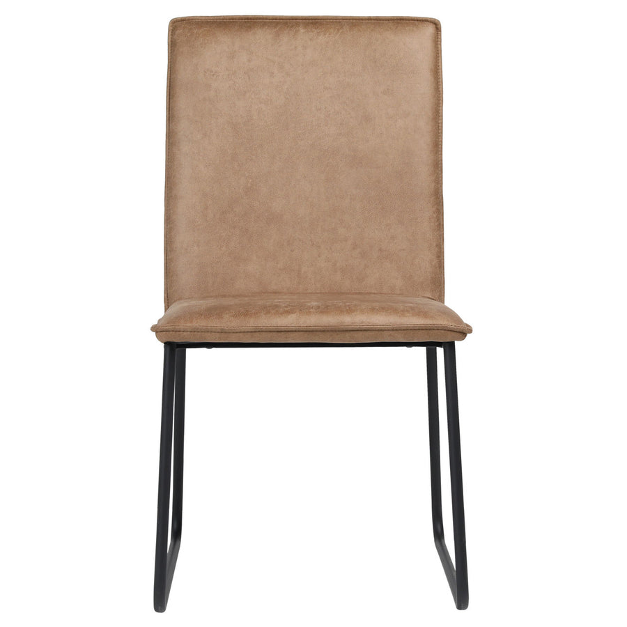 Arlington Leather Dining Chair - Charmed House Interiors (Kansas City, MO)