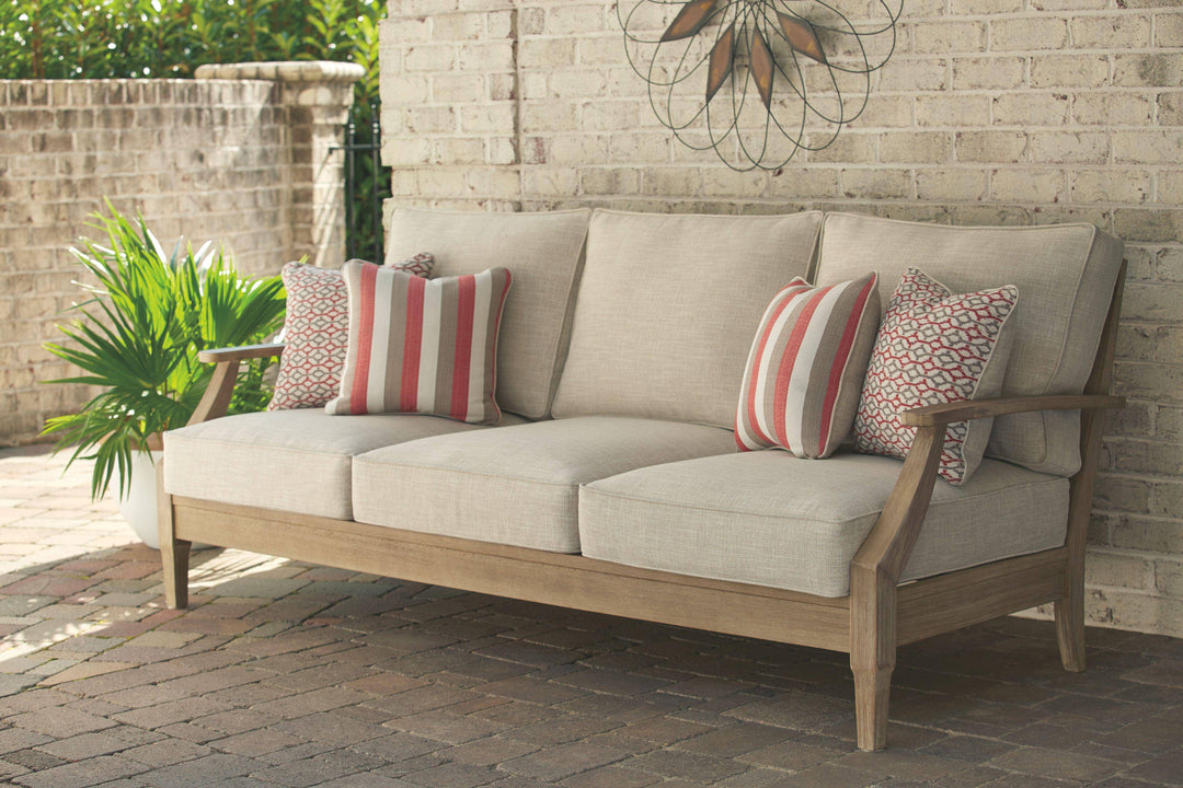 Eucalyptus Sofa With Cushion - Charmed House Interiors (Kansas City, MO)