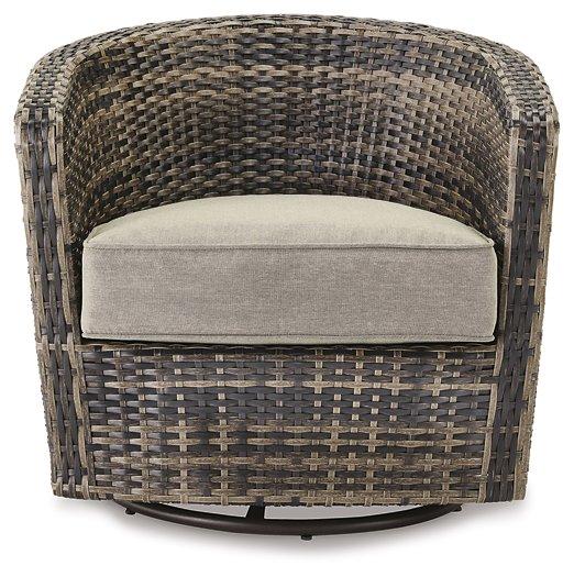 Callie Swivel Lounge Chair with Cushion