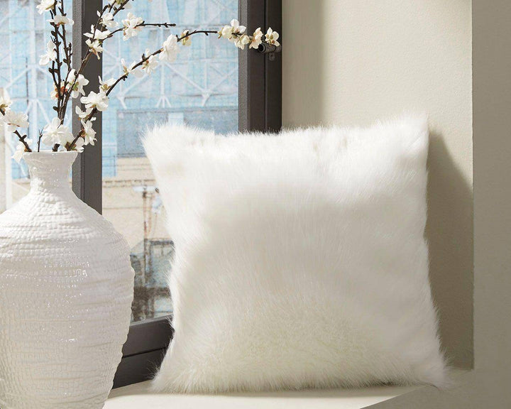 Himena Faux Fur Pillow - Charmed House Interiors (Kansas City, MO)