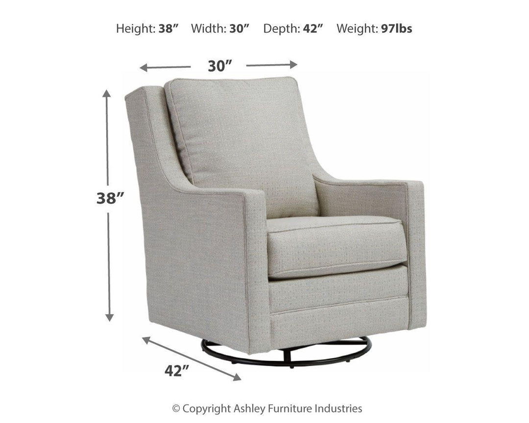 Bria Swivel Glider Accent Chair