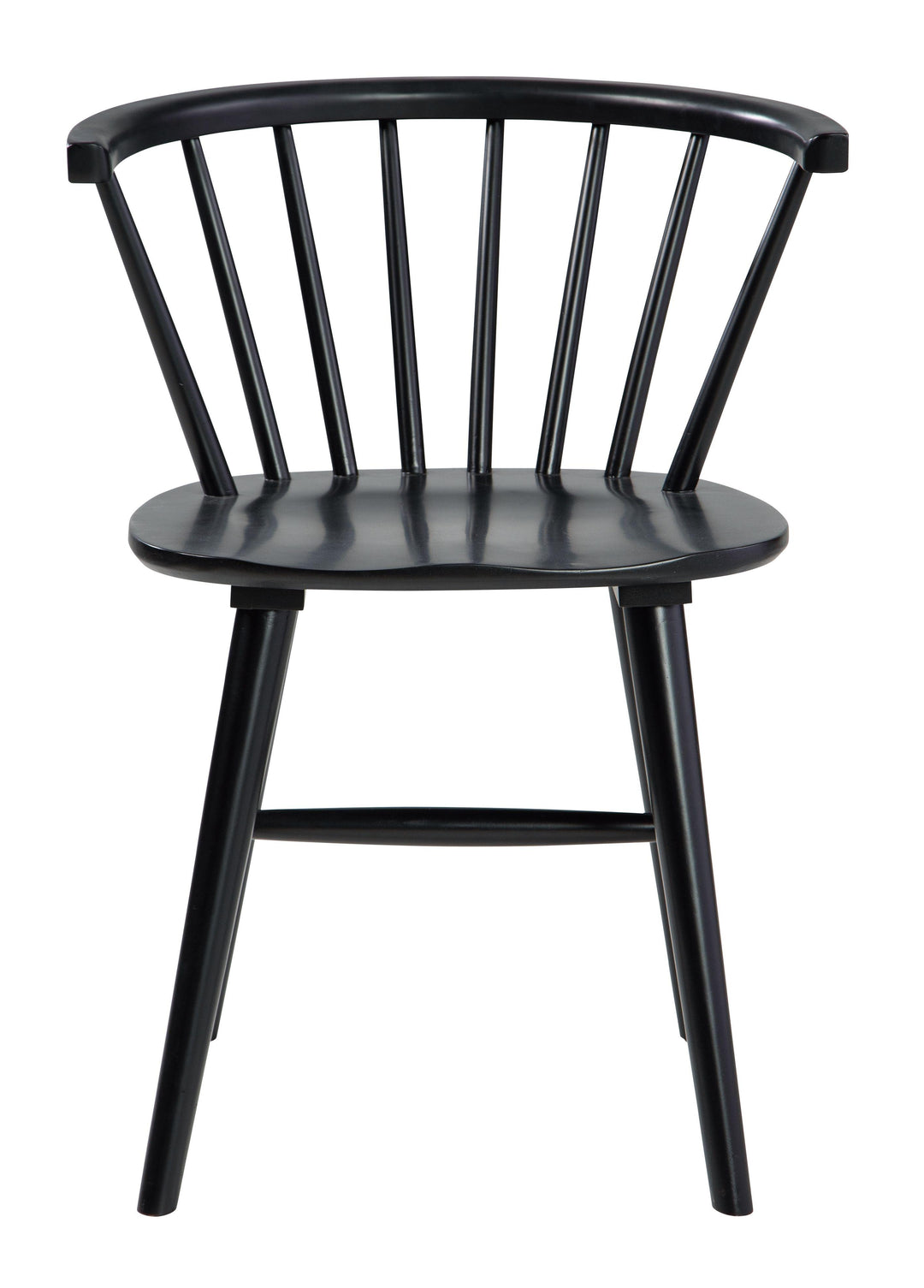 Black Spindle Dining Chair