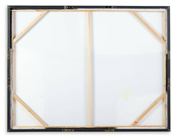 Lea Black & White Abstract Wall Art - Charmed House Interiors (Kansas City, MO)