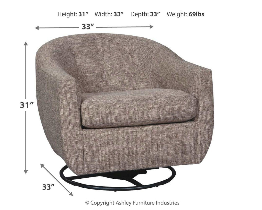 Swivel Glider Accent Chair
