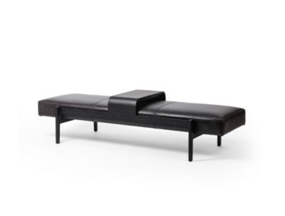 Finley Wood/Upholstered Bench