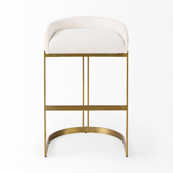 Hollyfield Ivory Bar Stool - Charmed House Interiors (Kansas City, MO)