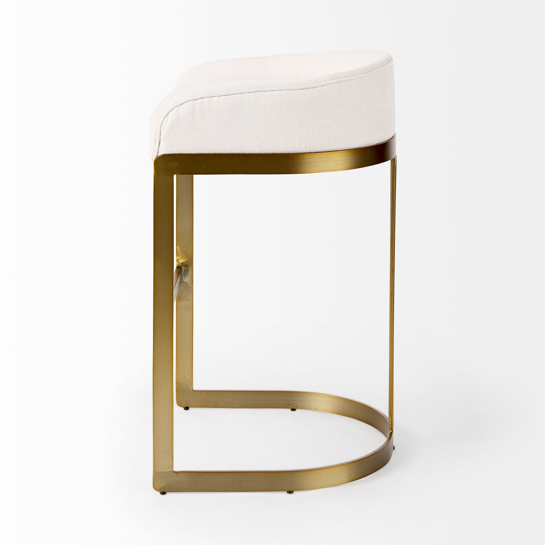 Hollyfield Ivory Bar Stool - Charmed House Interiors (Kansas City, MO)