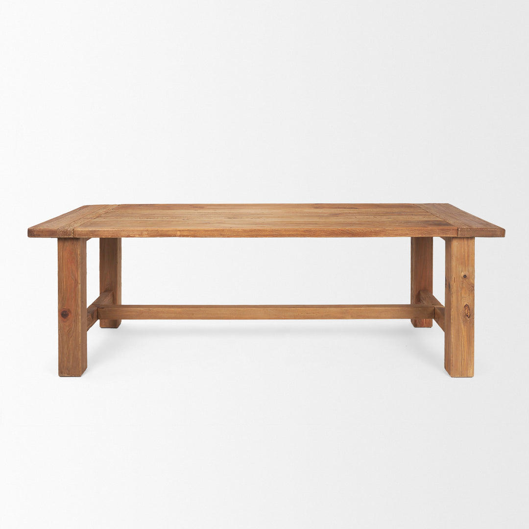 Stetson Rectangular Natural Wood Dining Table