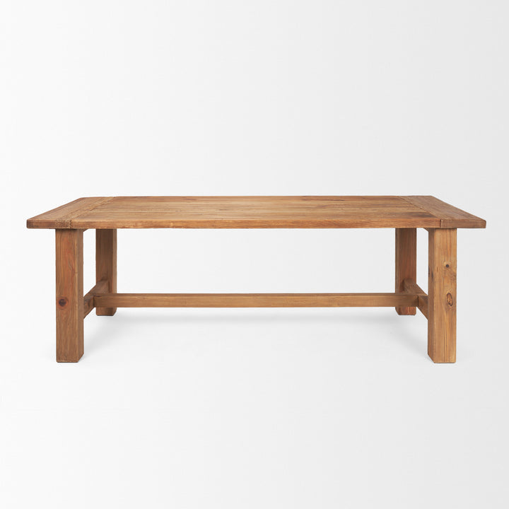 Stetson Rectangular Natural Wood Dining Table