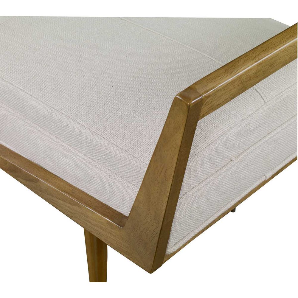 Ivory Waylon Bench - Charmed House Interiors (Kansas City, MO)