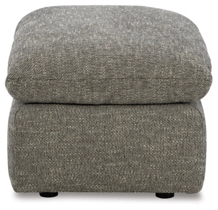 Beckett Feather Blend Tweed Ottoman - Charmed House Interiors (Kansas City, MO)