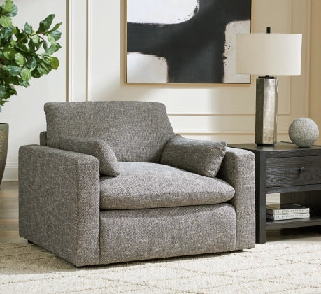 Beckett Feather Blend Tweed Chair - Charmed House Interiors (Kansas City, MO)