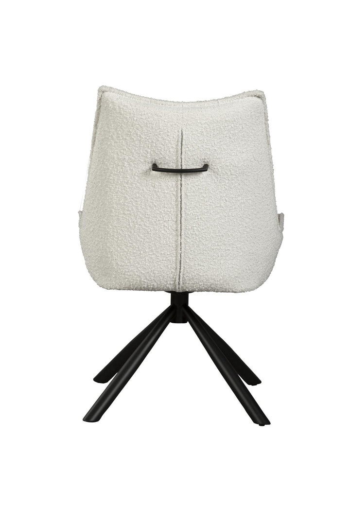 Ari Swivel Chair in Ascot Ivory