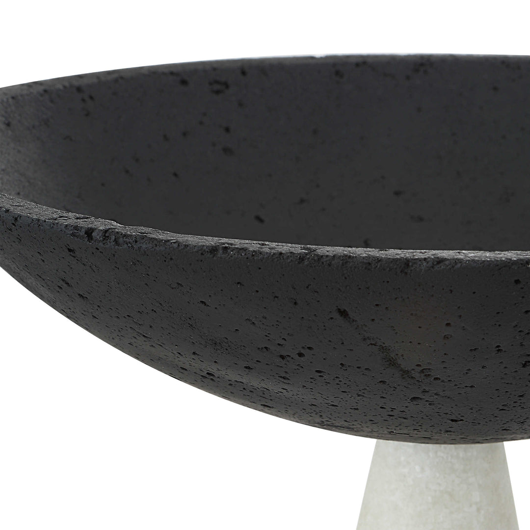 Black & White Antithesis Bowl - Charmed House Interiors (Kansas City, MO)