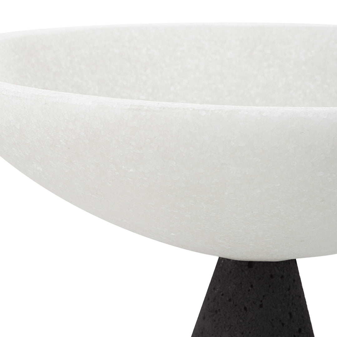 Black & White Antithesis Bowl - Charmed House Interiors (Kansas City, MO)