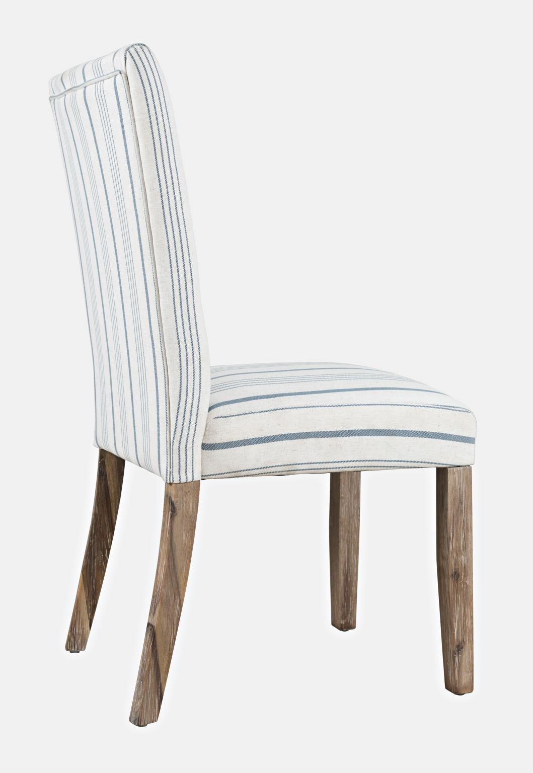 EASTERN TIDES STRIPED DINING CHAIR - Charmed House Interiors (Kansas City, MO)