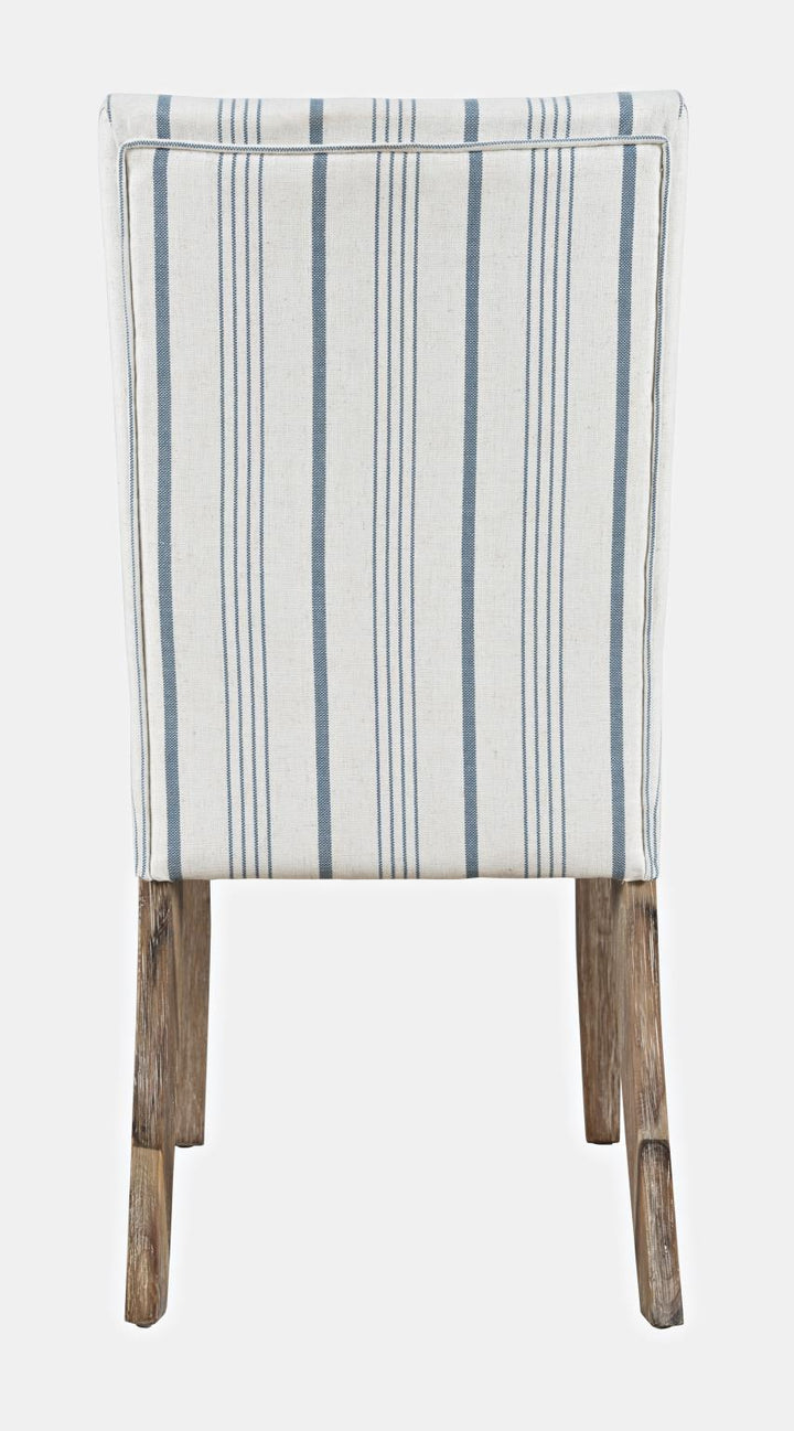 EASTERN TIDES STRIPED DINING CHAIR - Charmed House Interiors (Kansas City, MO)