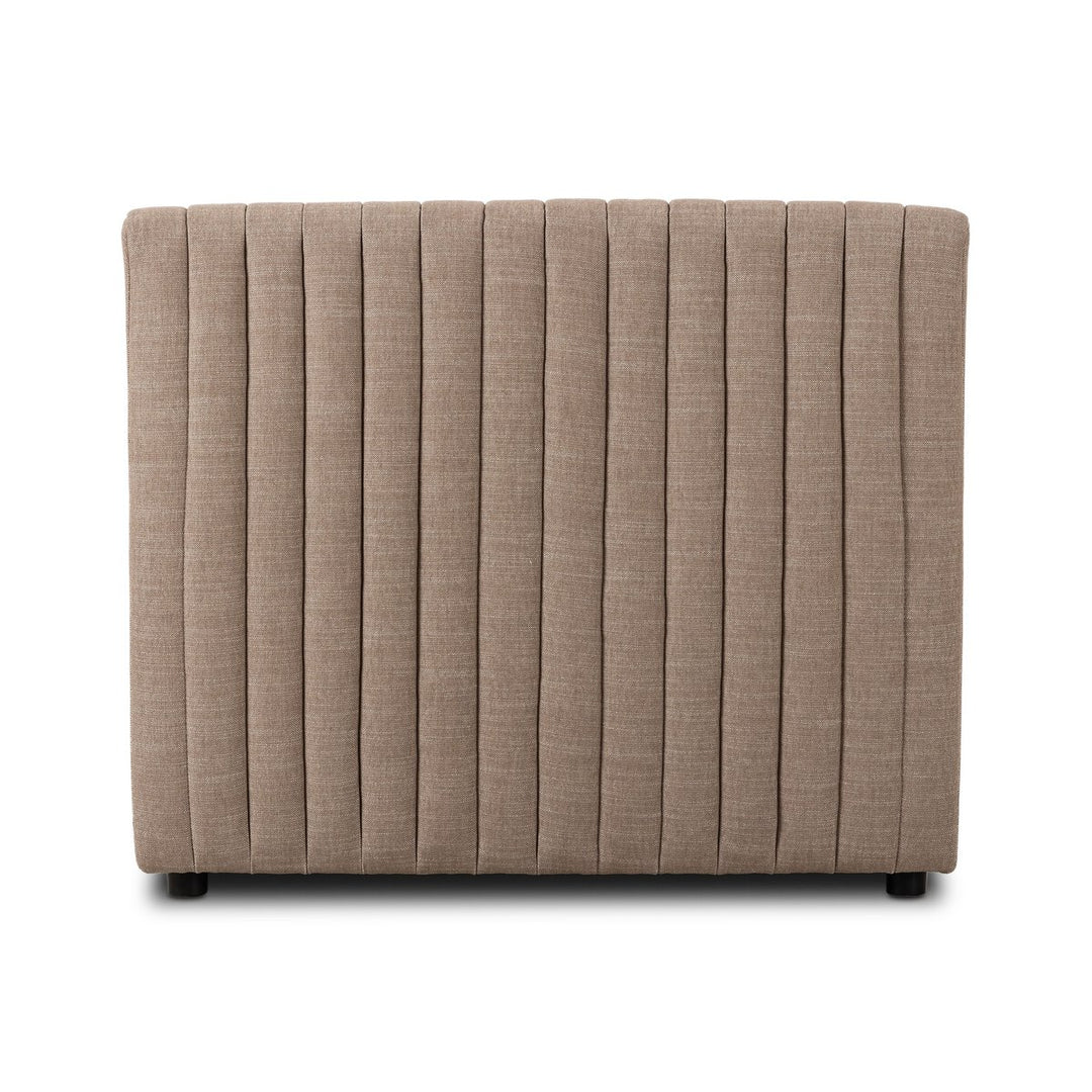 Augustine Banquette Chair and 1/2 in Nomad Taupe - Charmed House Interiors (Kansas City, MO)