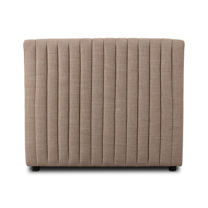 Augustine Banquette Chair and 1/2 in Nomad Taupe - Charmed House Interiors (Kansas City, MO)