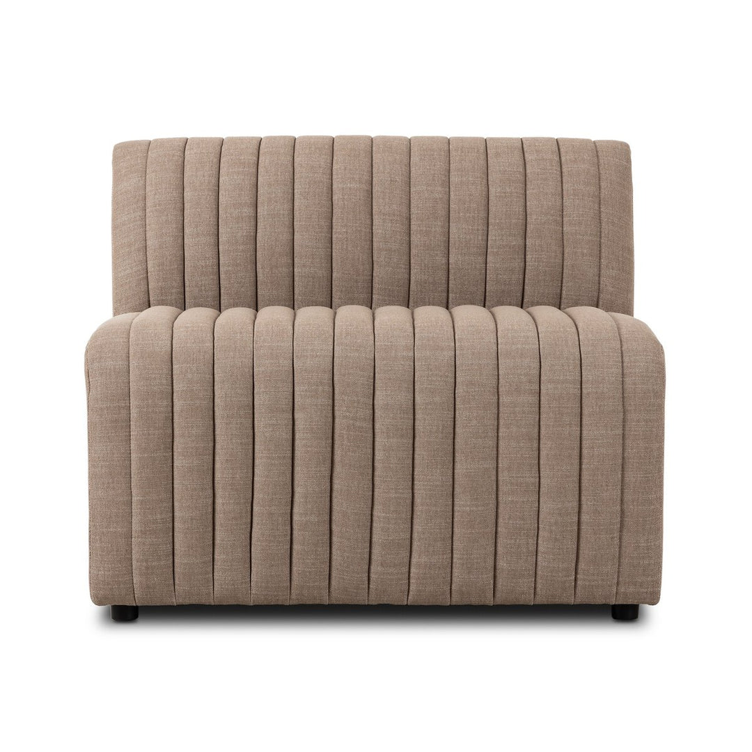 Augustine Banquette Chair and 1/2 in Nomad Taupe - Charmed House Interiors (Kansas City, MO)