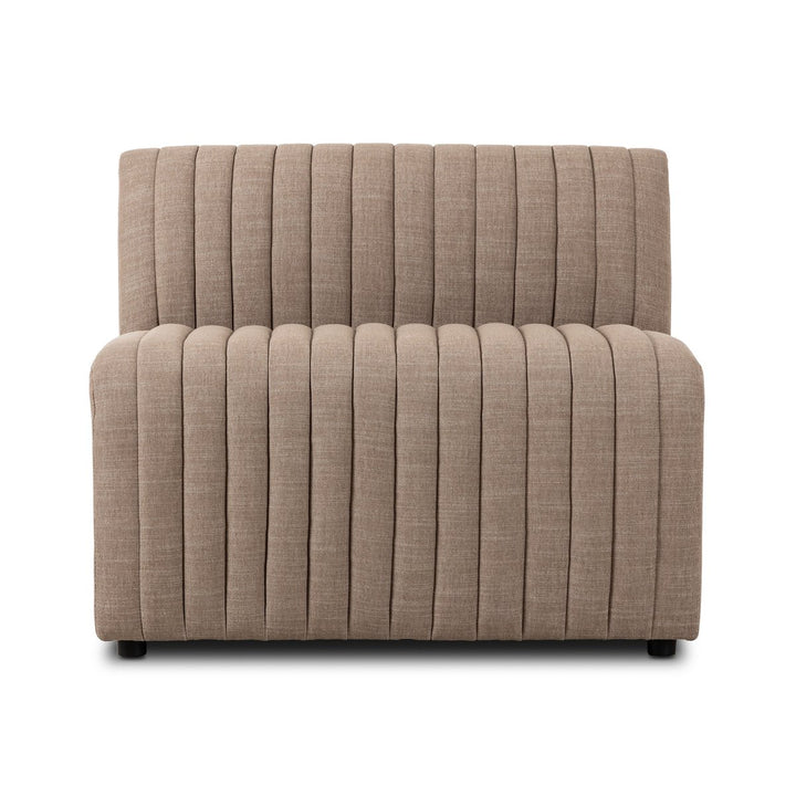 Augustine Banquette Chair and 1/2 in Nomad Taupe - Charmed House Interiors (Kansas City, MO)