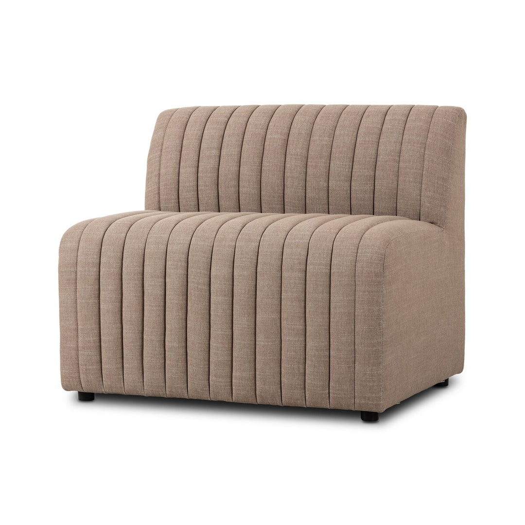Augustine Banquette Chair and 1/2 in Nomad Taupe - Charmed House Interiors (Kansas City, MO)