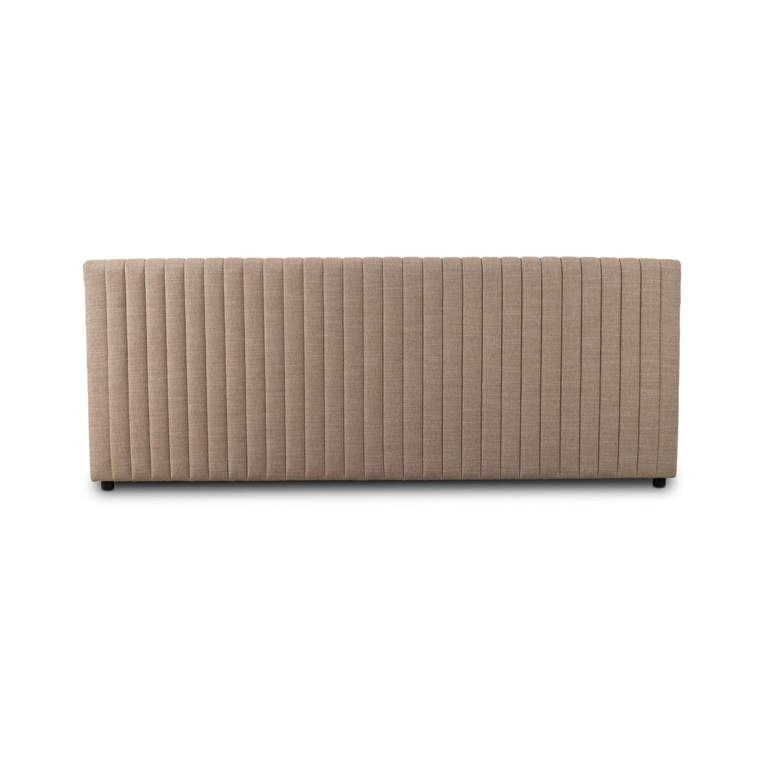 Augustine Banquette 82" Bench in Nomad Taupe - Charmed House Interiors (Kansas City, MO)