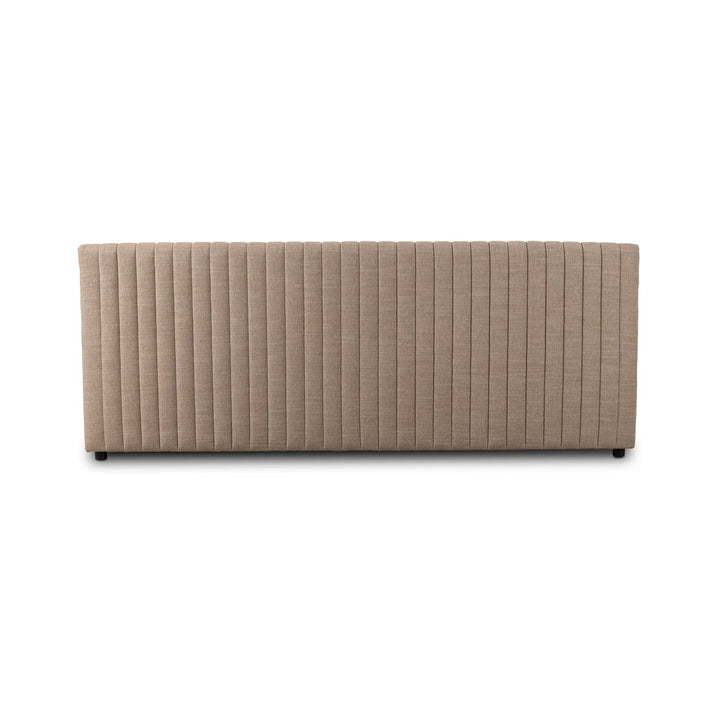 Augustine Banquette 82" Bench in Nomad Taupe - Charmed House Interiors (Kansas City, MO)