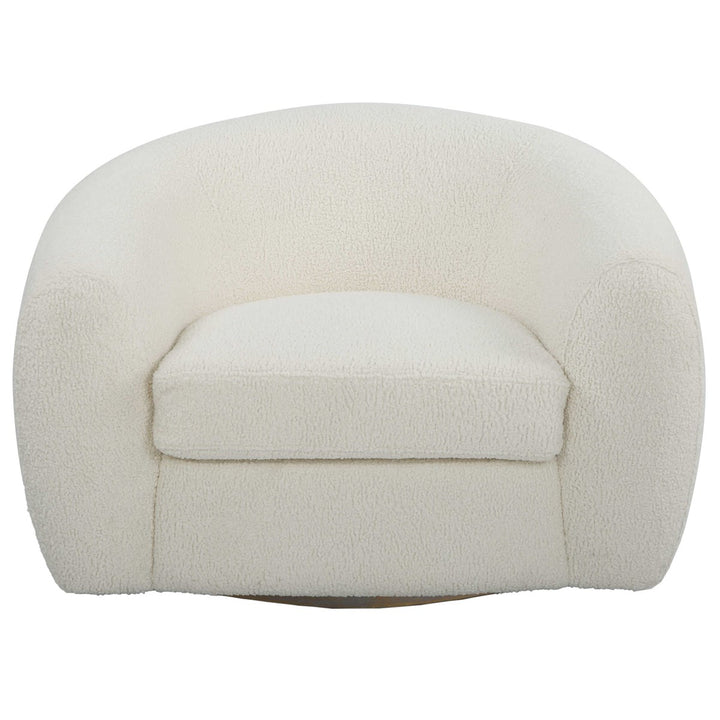 Cavelle Ivory Swivel Chair