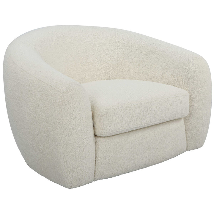 Cavelle Ivory Swivel Chair