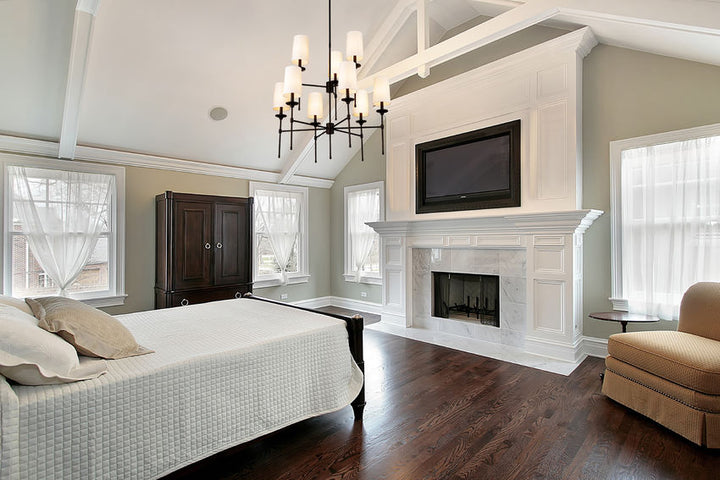Emily Black 9-Lt Chandelier - Charmed House Interiors (Kansas City, MO)