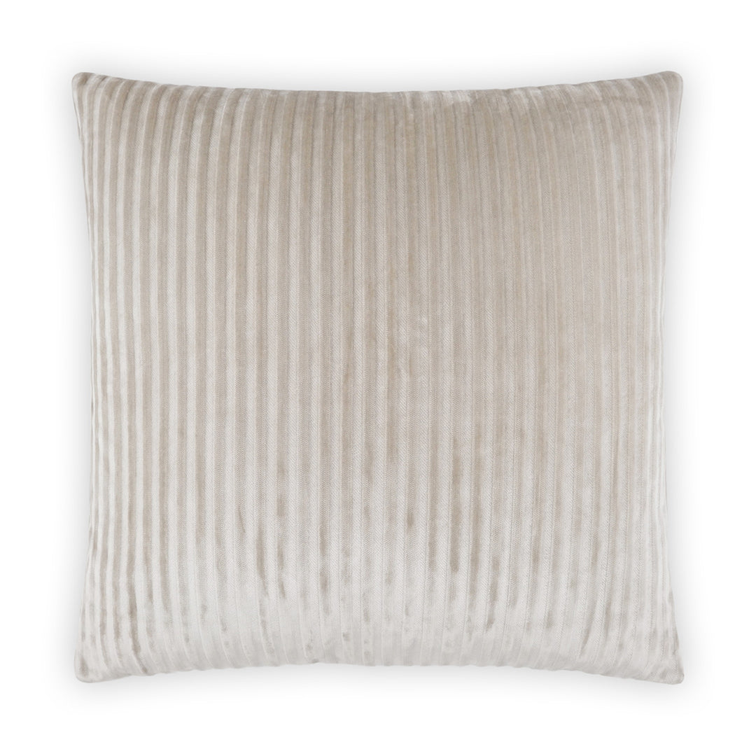 24" Hayworth Ecru Down Pillow