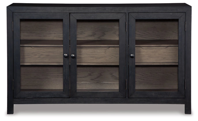 Boden Black 3 Door Sideboard - Charmed House Interiors (Kansas City, MO)