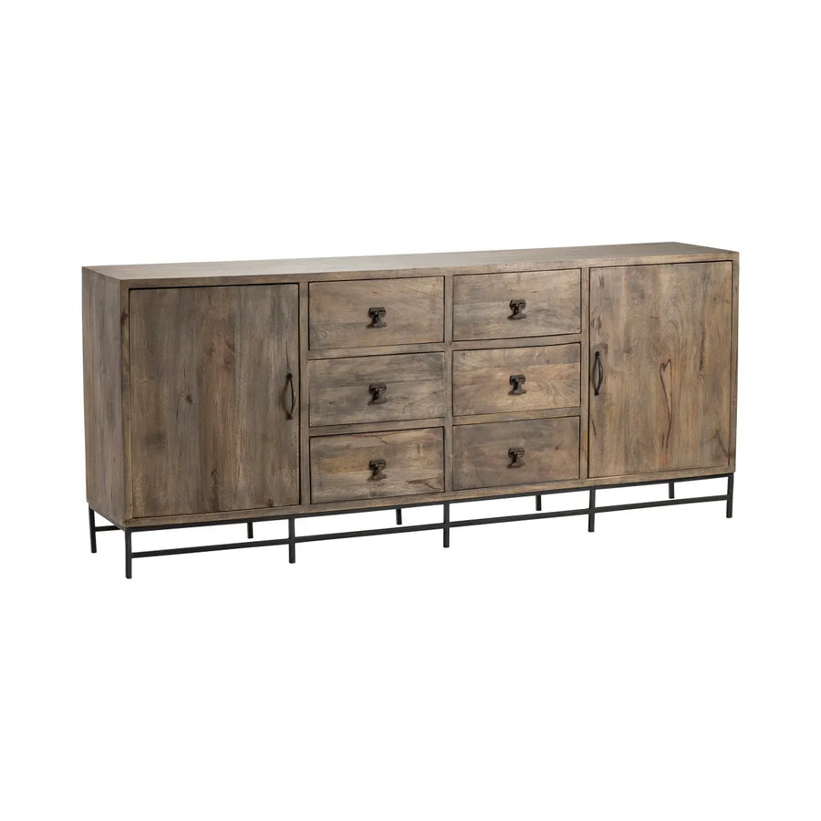 Devonshire Acacia Wood Sideboard - Charmed House Interiors (Kansas City, MO)