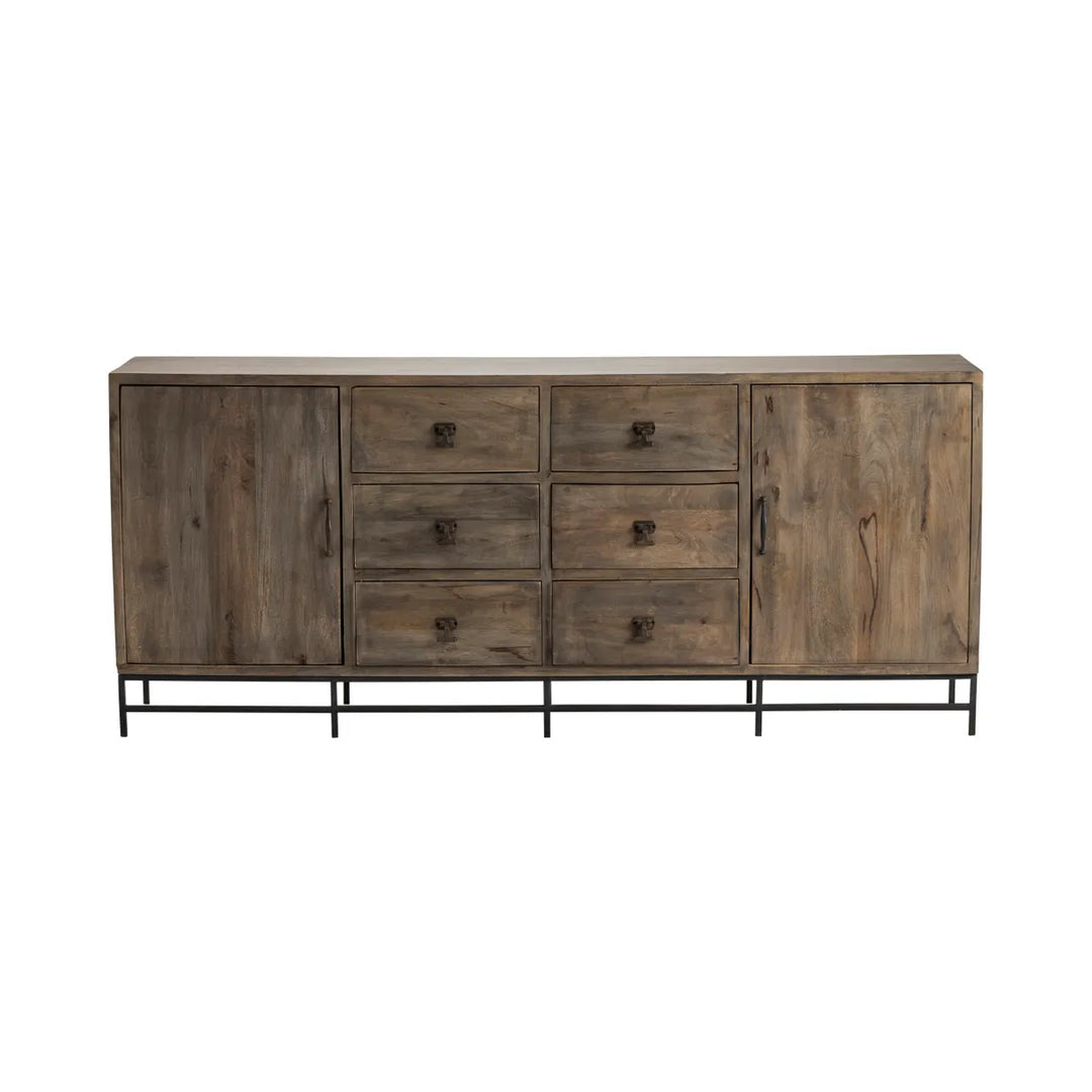 Devonshire Acacia Wood Sideboard - Charmed House Interiors (Kansas City, MO)